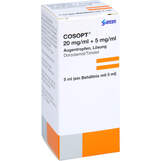 Abbildung: Cosopt 20 mg / ml + 5 mg / ml Augentropfen Augentropfen, 1X5 ml PZN 00120336