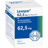 Abbildung: Levopar 62,5 mg Hartkapseln Hartkapseln, 50 St PZN 00189718