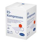 Abbildung: ES-Kompressen unsteril 10x10 cm 8fach Kompressen, 100 St PZN 00475269