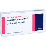 Abbildung: Inimur Myko Vaginalcreme mit 1% Ciclop.Olamin Vaginalcreme, 35 g PZN 00520024