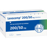 Abbildung: Levocomp 200 mg / 50 mg Tabletten Tabletten, 100 St PZN 00536226