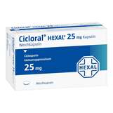 Abbildung: Cicloral 25 mg Kapseln Weichkapseln, 50 St PZN 00550640