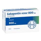 Abbildung: Gabapentin Hexal 800 mg Filmtabletten Filmtabletten, 50 St PZN 00651476