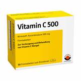 Produktbild Vitamin C 500 Filmtabletten