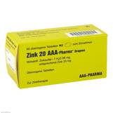 Produktbild Zink 20 AAA Pharma Dragees