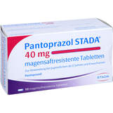 Abbildung: Pantoprazol STADA 40 mg magensaftresistent Tabletten Tabletten magensaftresistent, 98 St PZN 01162271