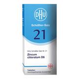 Abbildung: DHU Schüßler-Salz Nr. 21 Zincum chloratum D 6 Tabletten Tabletten, 80 St PZN 01196270