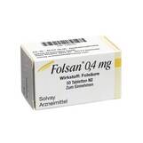 Produktbild Folsan 0,4 mg Tabletten