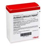 Produktbild Acidum citricum Injeel Ampullen