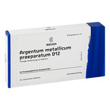 Produktbild Argentum metallicum Pr&auml;parat D 12 Ampullen