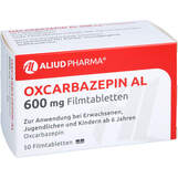 Abbildung: Oxcarbazepin AL 600 mg Filmtabletten Filmtabletten, 50 St PZN 01719880