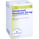 Abbildung: Omeprazol Heumann 20 mg magensaftresistent Hartkapseln Magensaftresistente Hartkapseln, 100 St PZN 01746977