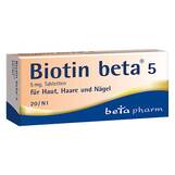 Produktbild Biotin beta 5 Tabletten