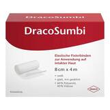 Produktbild Dracosumbi Fixierbinde 8 cm x 4 m wei&szlig;