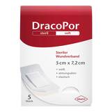 Produktbild DracoPor Soft wei&szlig; Wundverband 7,2x5 cm steril