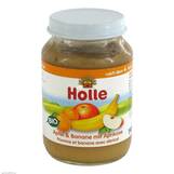 Produktbild Holle Apfel &amp; Banane mit Aprikose