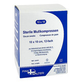 Produktbild Mullkompressen 10x10 cm steril 12-fach