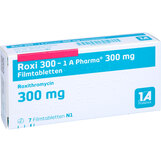 Abbildung: Roxi 300 1A Pharma Filmtabletten Filmtabletten, 7 St PZN 02197432