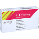Abbildung: Arilin 500 Filmtabletten Filmtabletten, 10 St PZN 02724311