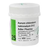 Produktbild Biochemie Adler 25 Aurum chloratum Natrium D12 Tabletten