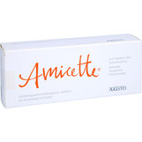 Abbildung: Amicette 250 Mikrogramm / 35 Mikrogramm Tabletten Tabletten, 3X21 St PZN 03192081