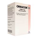 Abbildung: Omacor 1000 mg Weichkapseln Weichkapseln, 100 St PZN 03249208