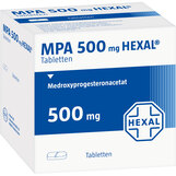 Abbildung: MPA 500 Hexal Tabletten Tabletten, 50 St PZN 03255864