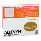 Produktbild Allevyn Gentle Border 7,5x7,5cm Verband