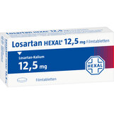 Abbildung: Losartan Hexal 12,5mg Filmtabletten Filmtabletten, 21 St PZN 03308862