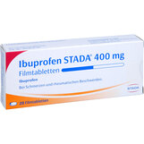 Abbildung: Ibuprofen STADA 400 mg Filmtabletten Filmtabletten, 20 St PZN 03470835
