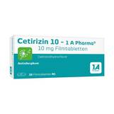 Produktbild Cetirizin 10 – 1 A Pharma® Filmtabletten