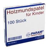 Produktbild Mundspatel Holz f&uuml;r Kinder