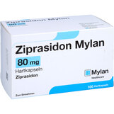 Abbildung: Ziprasidon Mylan 80 mg Hartkapseln Hartkapseln, 100 St PZN 03904558