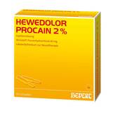Abbildung: Hewedolor Procain 2% Ampullen Ampullen, 100 St PZN 03919821