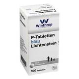 Produktbild P Tabletten blau 8 mm Teilk.