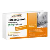 Produktbild Paracetamol ratiopharm 125 mg Sgl.-Suppositorien