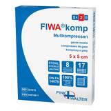 Produktbild Mullkompressen 5x5 cm steril 8-fach