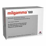 Produktbild milgamma® 100 mg Vitamin B1 + Vitamin B6 Tabletten