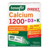 Produktbild Taxofit Calcium 1200 + D3 + K Direkt Sticks