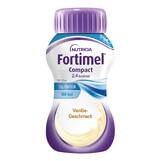 Abbildung: Fortimel Compact Vanillegeschmack Flüssigkeit, 4X125 ml PZN 06101334