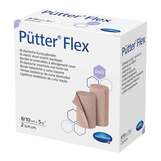 Abbildung: Pütterflex Duo Binde 8 cm / 10 cm x 5 m Binden, 2 St PZN 06187011