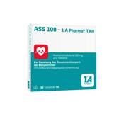 Produktbild ASS 100 1A Pharma TAH Tabletten