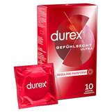 Abbildung: Durex Gefühlsecht Ultra Kondome Kondome, 10 St PZN 06730366
