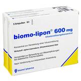 Produktbild Biomo Lipon 600 mg Ampullen