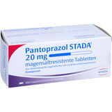 Abbildung: Pantoprazol STADA 20 mg magensaftresistent Tabletten Tabletten magensaftresistent, 100 St PZN 07306015