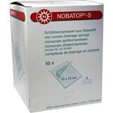 Abbildung: Nobatop S Kompressen 10x10cm Kompressen, 50X2 St PZN 07386250