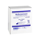 Produktbild Mullkompressen 7,5x7,5 cm steril 8-fach BW