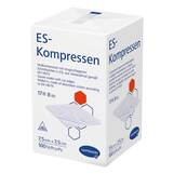 Abbildung: ES-Kompressen unsteril 7,5x7,5 cm 8fach Kompressen, 100 St PZN 07524539