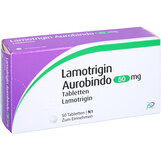 Abbildung: Lamotrigin Aurobindo 50 mg Tabletten Tabletten, 50 St PZN 07712761