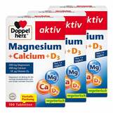 Abbildung: Doppelherz Magnesium + Calcium + D3 Tabletten Tabletten, 3x100 St PZN 08032422